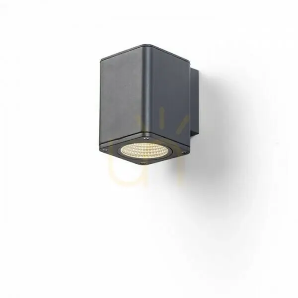 Mizzi Sq I lampă de perete pentru exterior Antracit 230 V Led 12 W 44° Ip54 3000 K Ofertă exclusivă