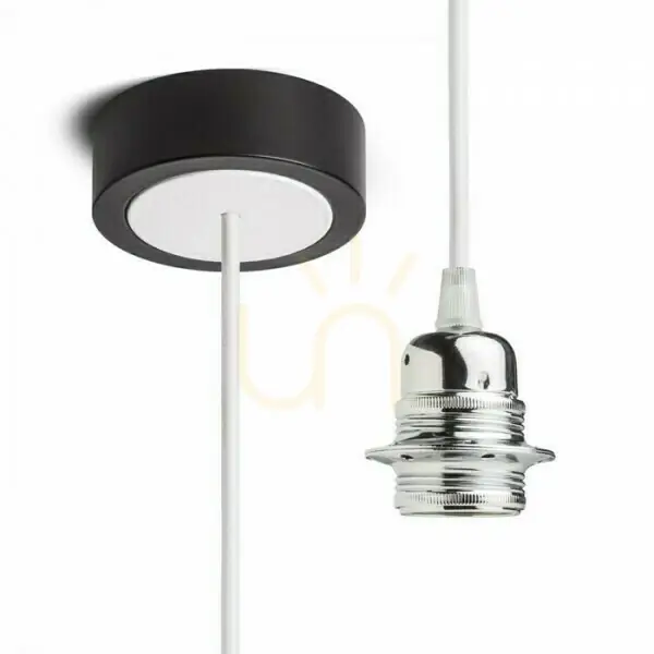 Abajur, set hexagonal pentru suspendare Cp+Bk+Cho+Bp1 230 V E27 28 W. Preț redus