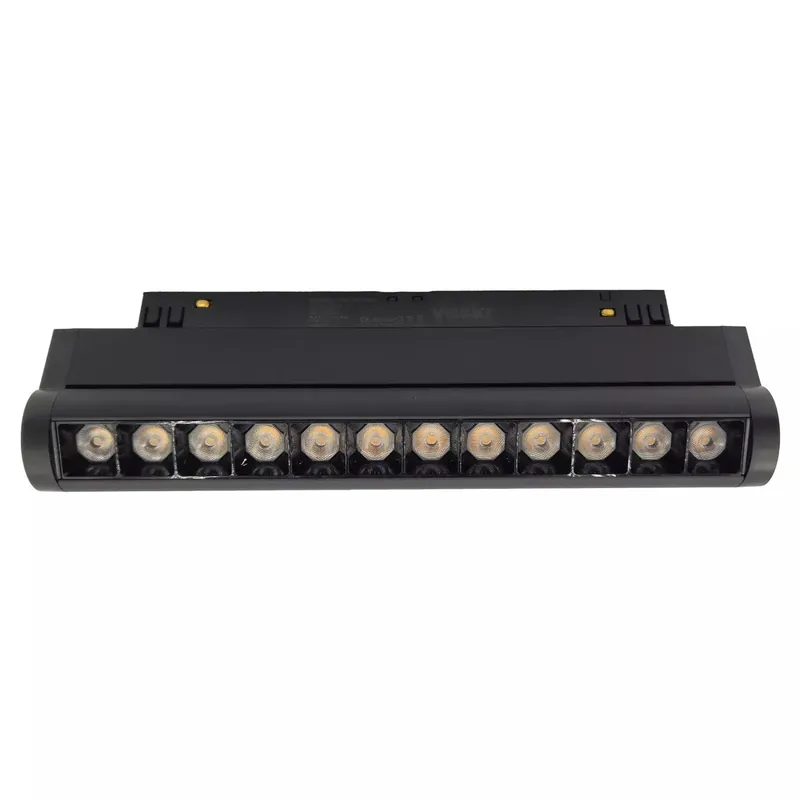 Chilipir Rotater 12W Magnet Line rotativ rotativ Spot Lamp LED negru TLV-11-12TU
