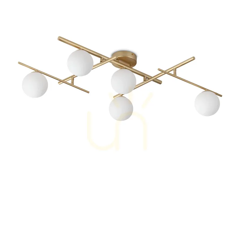 Preț redus Plafonieră Ideallux ATLAS PL5 aurie 5xG9 metal sticlă 106 cm 311364
Ofertă Limitată