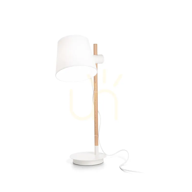 Super ofertă Lampă de masă Ideallux AXEL TL1 albă lemn textil E27 60W 282091
Ofertă Limitată