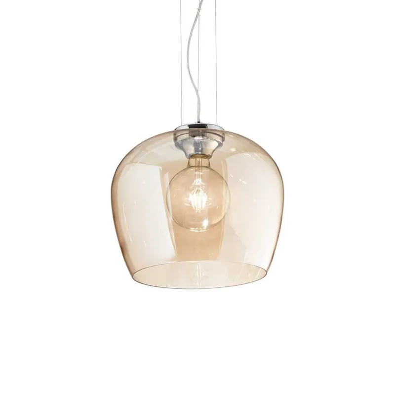 Lampă suspendată Ideallux Blossom SP1 Ambra sticlă chihlimbar 32 cm E27 241524
Ofertă Limitată Ofertă exclusivă