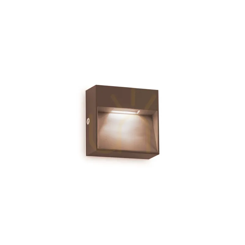 Lampă de perete exterior Ideallux DEDRA AP BIG Coffee maro LED 1.5W 328621
Ofertă Limitată Reducere extra