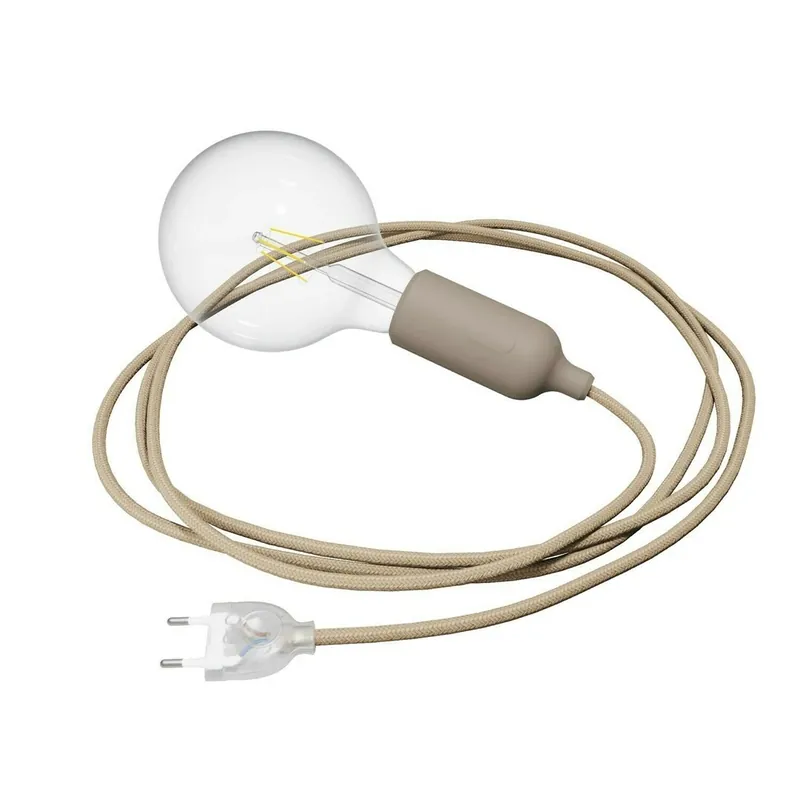 Lampă cu pandantiv maro Creative-Cables CAPL2075v2979 Nu rata