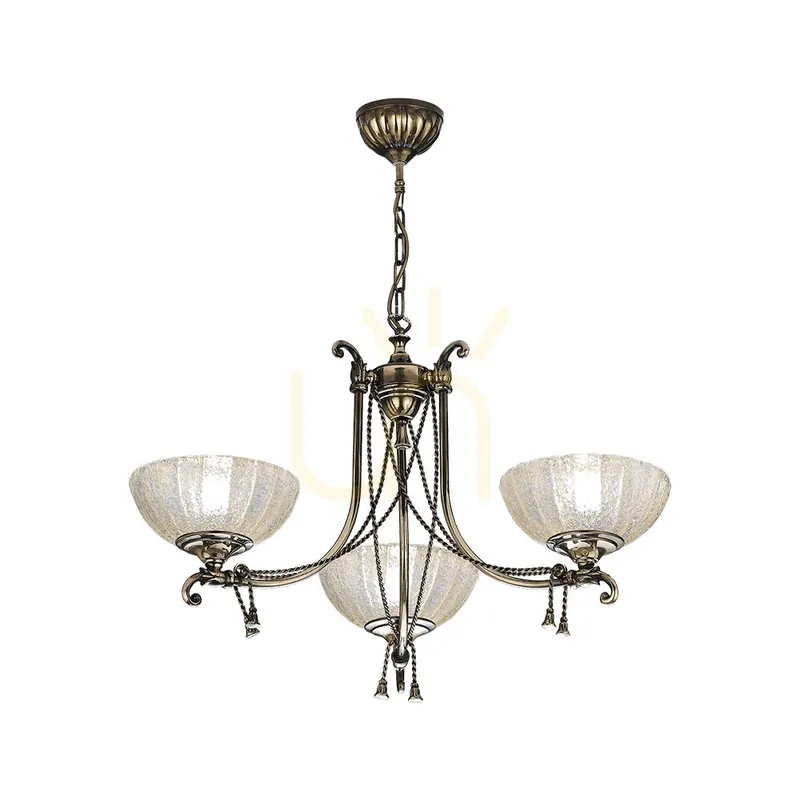 Lustră suspendată Antigo Granada 3 patina 71 cm E27 8313 Nu rata