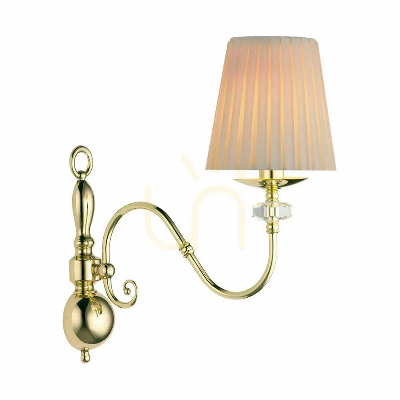 Aplică perete Antigo Lilosa 1xE14 alamă lustruită 41 cm 8395 Ofertă specială