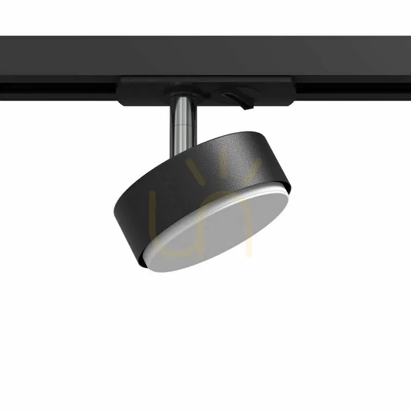 Preț promoțional Spot pe șină Antigo Drop negru GX53 8x8 cm oțel plastic 6258