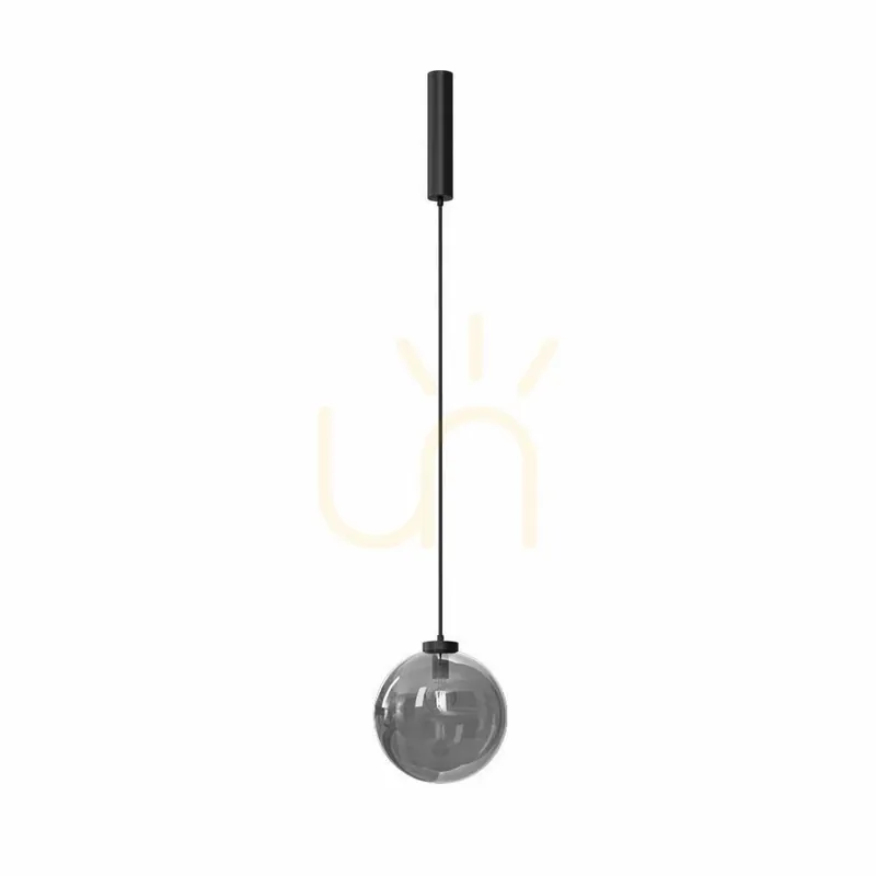 Cel mai bun preț Lampă suspendată Antigo iO 1 negru sticlă/oțel 30 cm 9145