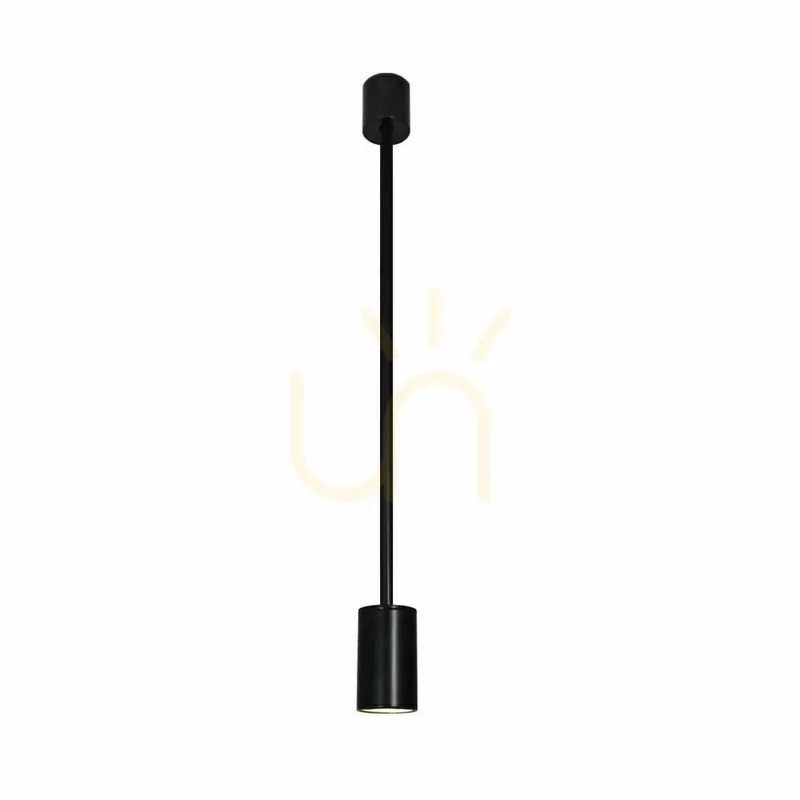 Lampă suspendată Antigo Dakata 1 negru aluminiu oțel LED MR11 56 cm 5632 Plată sigură