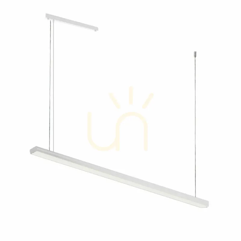 Lampă suspendată LED Antigo Hiate Line alb 150 cm 3924 lm 1855 Reduceri