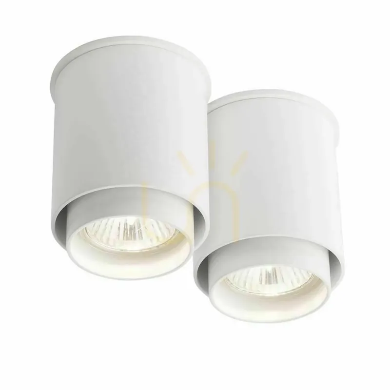 Plafonieră Antigo Iga 2 albă GU10 aluminiu/oțel 16x8x9,5 cm 7015 Ofertă de sezon