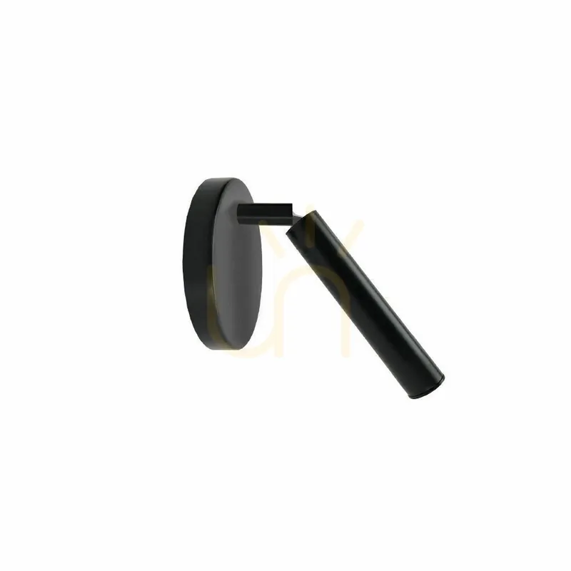 Lichidare de stoc Aplică perete Antigo Kosame K3 negru aluminiu/oțel 11 cm G9 4054