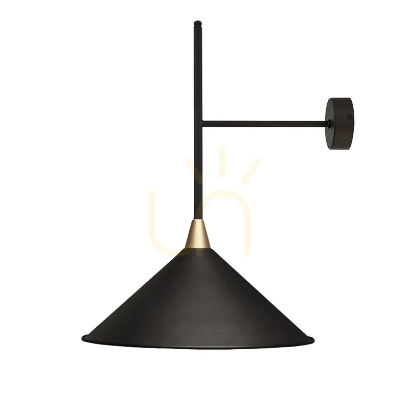 Aplică perete Antigo Merto negru oțel 47 cm E27 LED 4019 Preferatul clienților