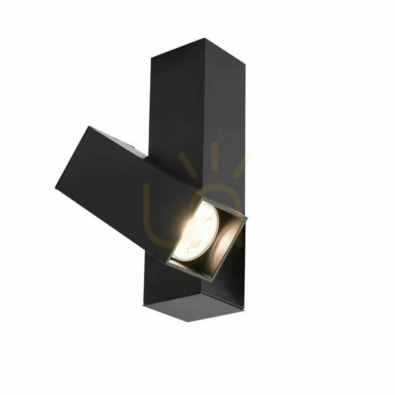 Spot LED MR11 Antigo Mitsuma 1 negru aluminiu 12 cm 8000 Discount