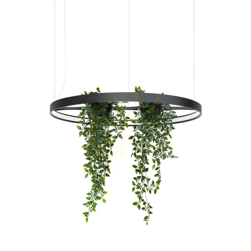 Lichidare de stoc RIO BIO 78 negru LED 4000K candelabru