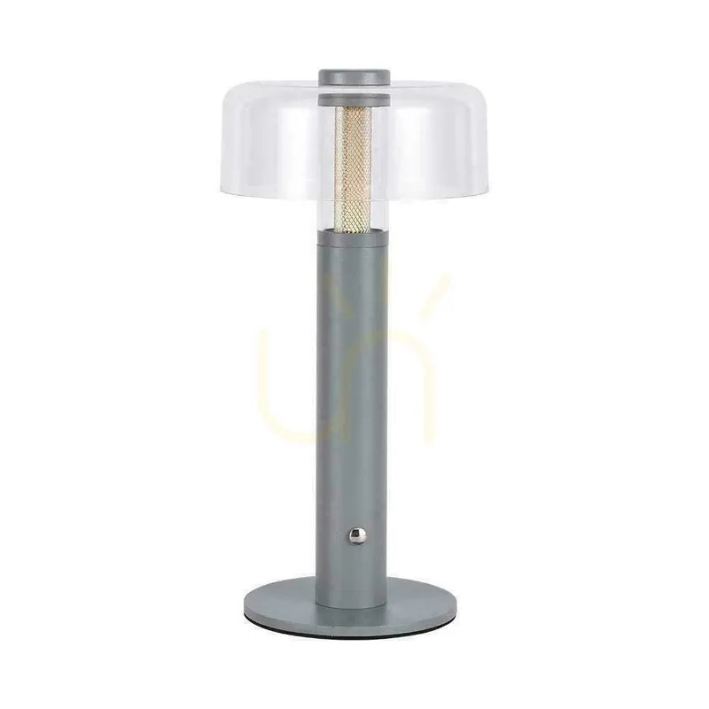 V-TAC 1W LED lampă de noptieră de birou 30cm USB încărcare Dimmable Gray VT-1049 3000K 100lm Preț promoțional