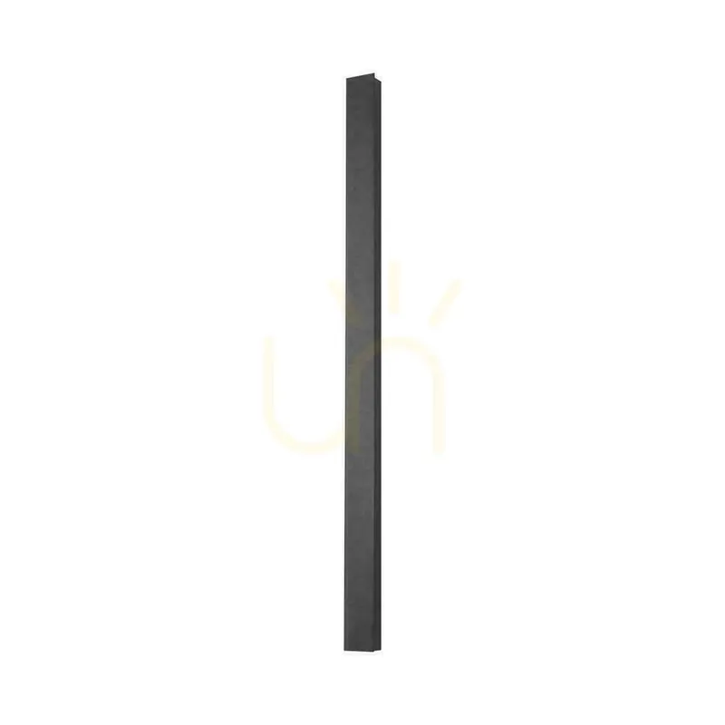 LED Line V-TAC 10W IP65 Antracit 51cm VT-1173 3000K 1250lm Corp de iluminat pentru perete de fațadă. Ofertă de sezon
