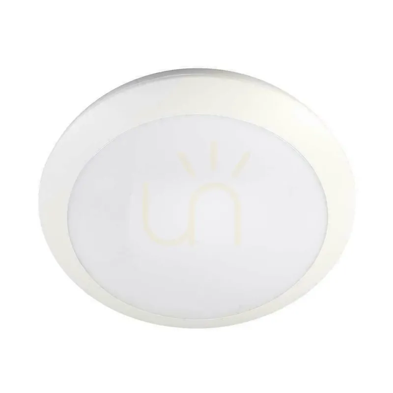Cumpărături sigure Plafond V-TAC 20W LED rotund IP44 senzor de mișcare cuptor cu microunde IK10 30cm alb VT-8222 3000K-4000K-6000K 1800lm 5 ani garanție