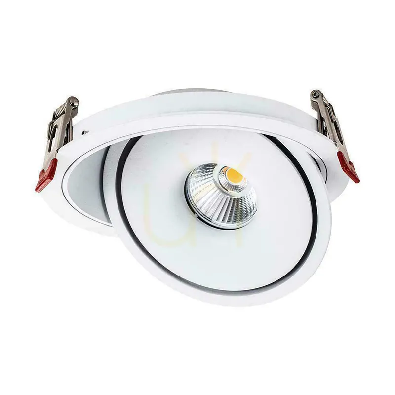Cel mai bun preț V-TAC LED Tilt Downlight 30W LED COB CRI90+ CCT alb VT-2532 3000K-4000K-6400K 2500lm.