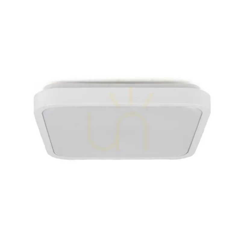 Cel mai bun preț Plafond V-TAC 24W LED pătrat 29x29cm montat la suprafață IP44 alb VT-8624 4000K 2500lm