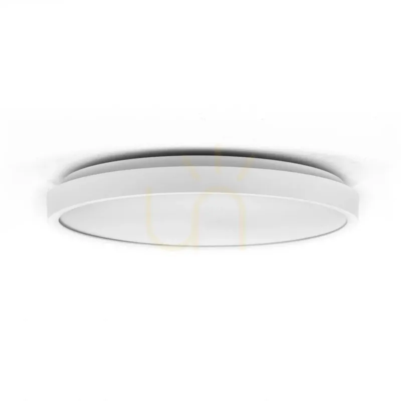 Plafond V-TAC 24W LED rotund 35cm montat la suprafață Pilot senzor de mișcare IP44 alb VT-8624S 4000K 2500lm Ofertă limitată