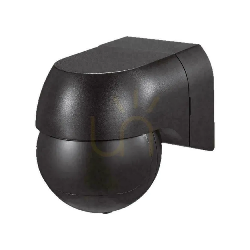 Preț mic Senzor de mișcare montat pe perete 180st Cap mobil negru FULL BLACK V-TAC VT-8028