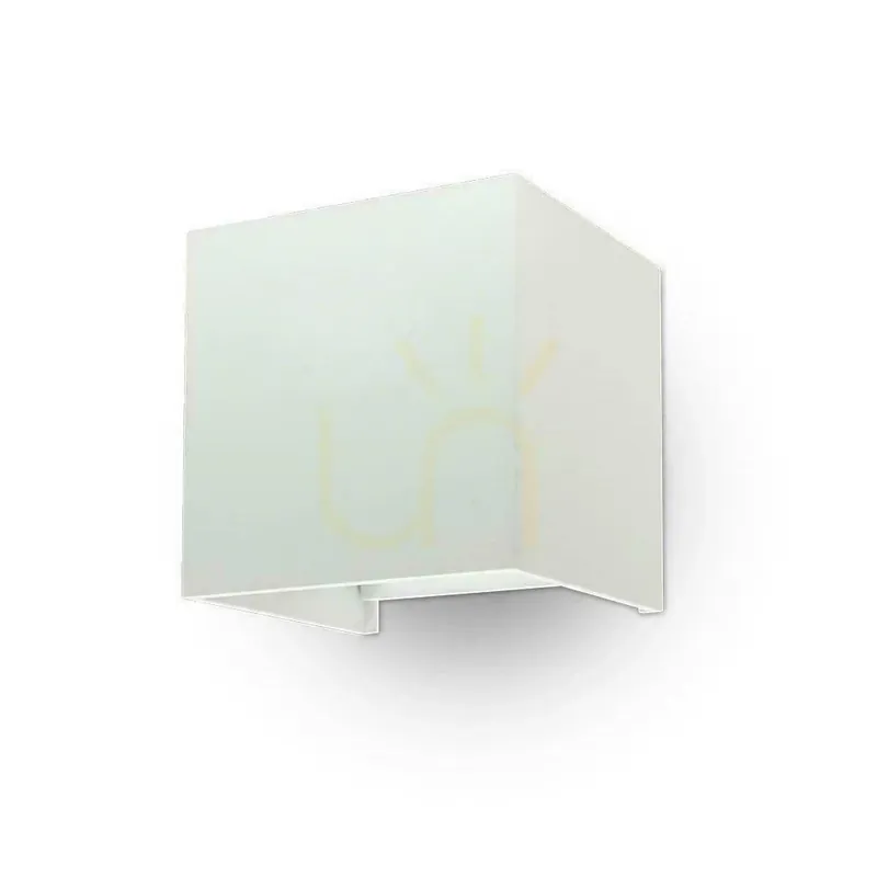 V-TAC 11W LED Top Down Chip reglabil BRIDGELUX Alb pătrat IP65 VT-759-12-W 4000K 1360lm Corp de iluminat de perete Disponibil imediat