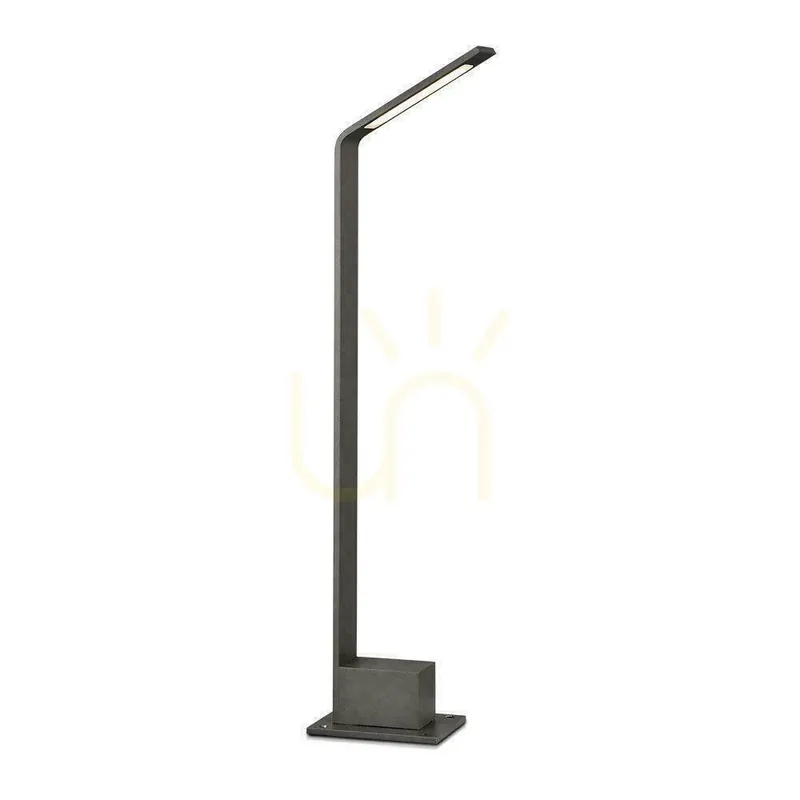 Cumpărături sigure V-TAC 5W LED stâlp de grădină 80cm gri IP65 VT-896-G 4000K 810lm