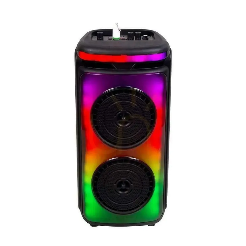 Disponibil imediat V-TAC Difuzor portabil 400W Microfon Telecomandă BT USB TF FM AUX TWS KARAOKE VT-4000W.