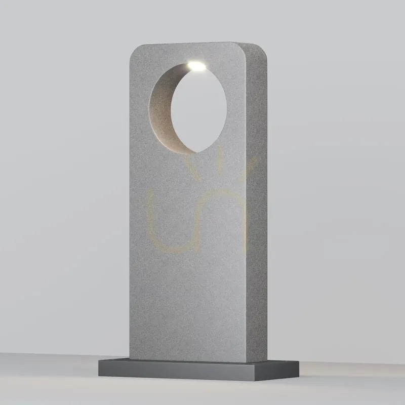 Calitate înaltă Maytoni BETONE IP65 stâlp de iluminat - lampă de grădină cu LED