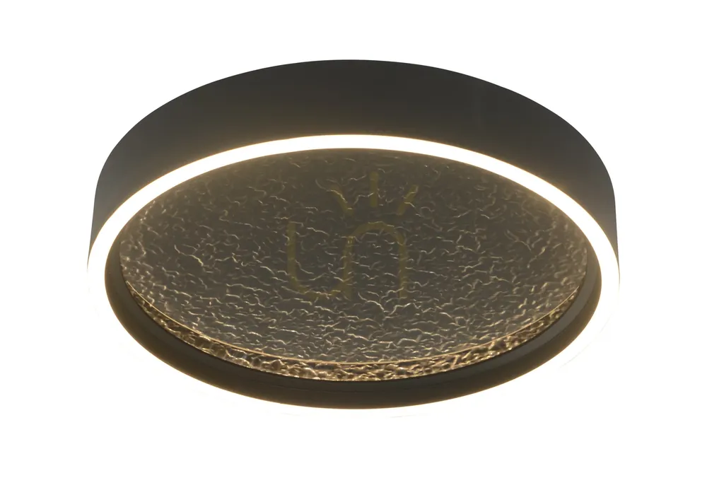 Reducere extra Plafond Bordeaux negru 40cm 9002-102M Aviano