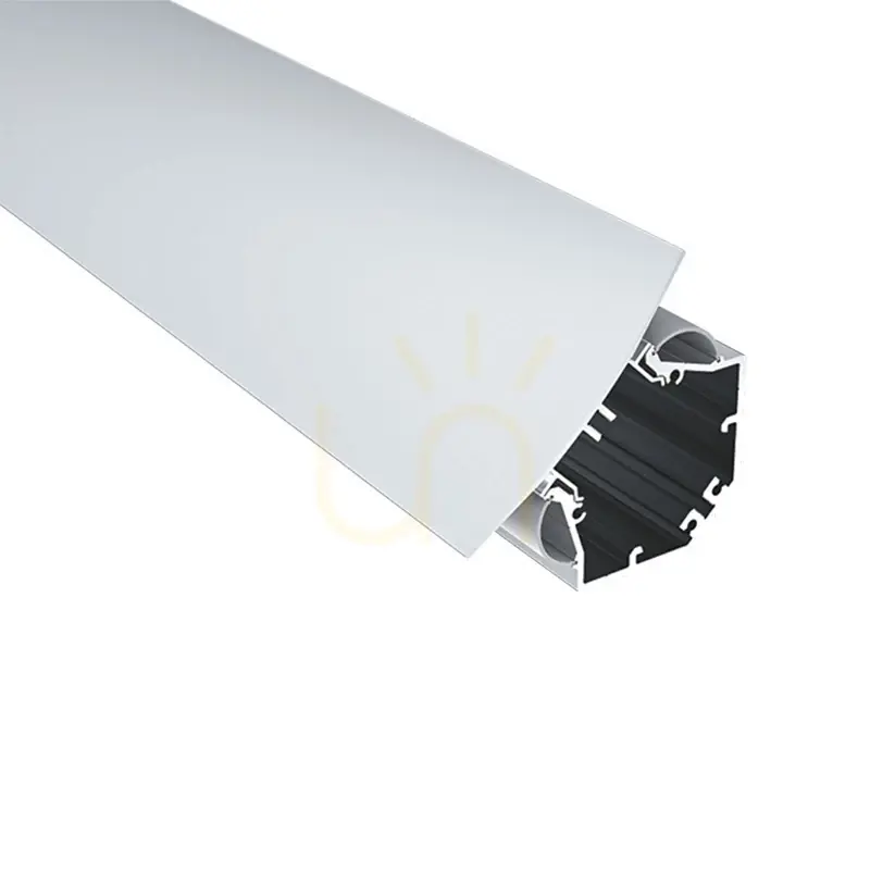 Cel mai vândut Profil dublu din aluminiu cu difuzor opal 2M ZAMBELIS