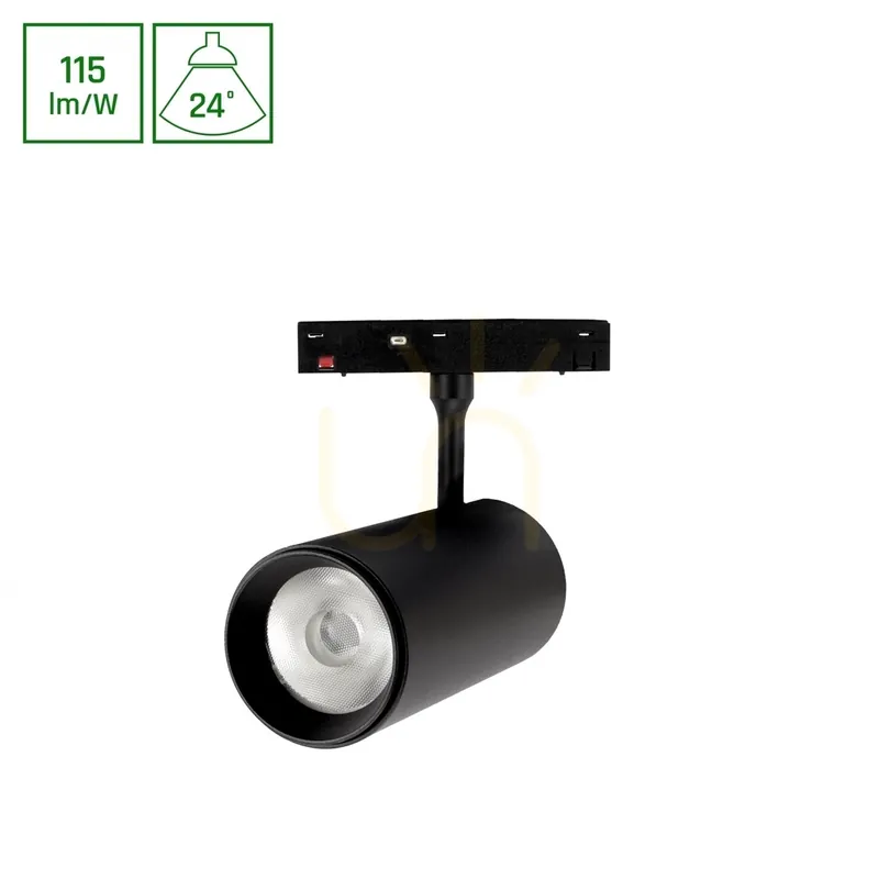 Discount Spot pentru sistemul de bare Shift Basic Spot L Corp de iluminat direcțional 65x140x210mm 20W 4000 K Negru.