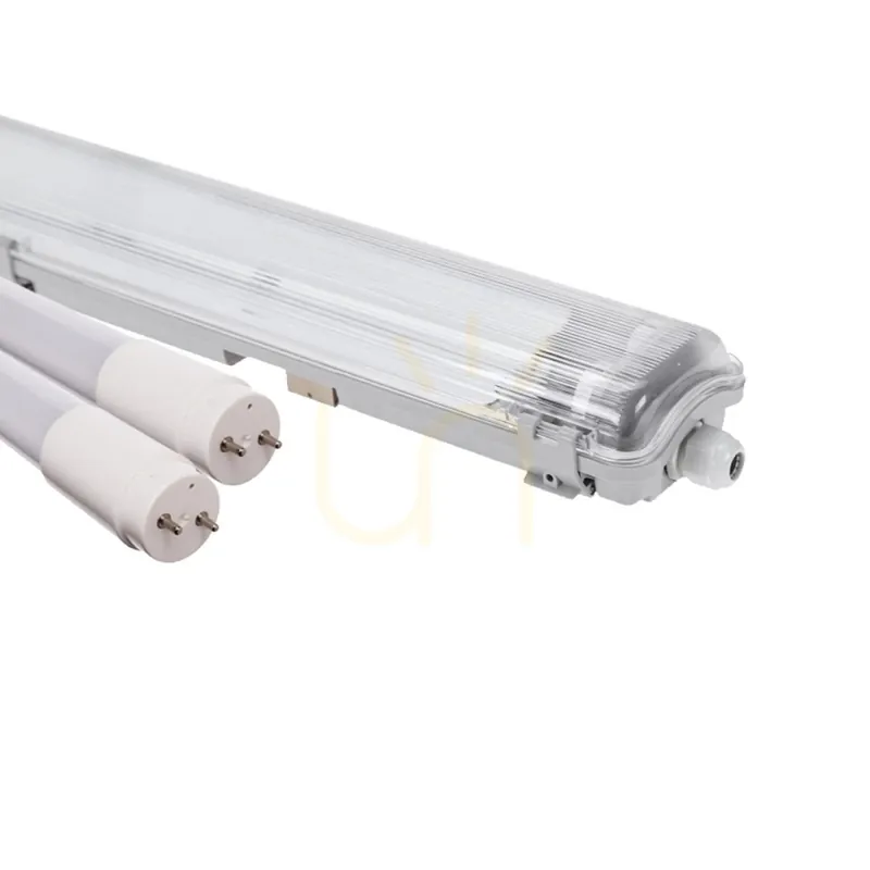 Light Bar Pachet 12pcs Limea LED Tube Slim Hermetic G13 2x120 250V IP65 + 25pcs Woj+22950 NW Ultima șansă