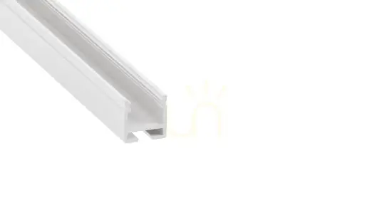 Plată sigură Profil LUMINES tip FLEXA lăcuit alb 1 m