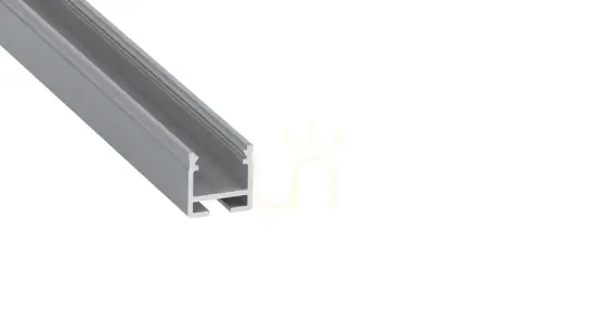 Ofertă exclusivă LUMINI profil tip FLEXA argint anodizat 1 m