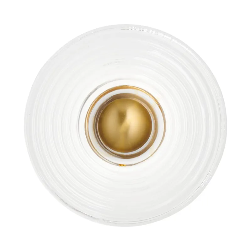 Aplică HELIOS LED, 30 cm, auriu transparent Popular