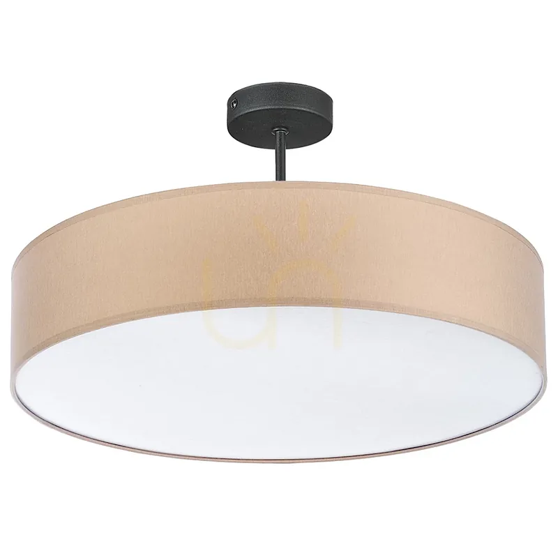 Cel mai vândut Lampa de tavan Rondo Beige, 4 becuri, 600