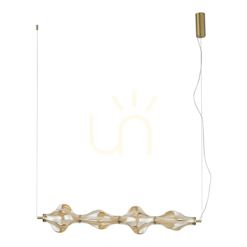 Ultima șansă Lampa suspendată Elva Brass cu LED de 30 W