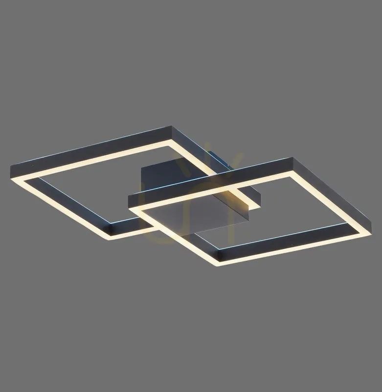 Plafond Q-MARKO 6144-18 negru 2xLED Preț redus