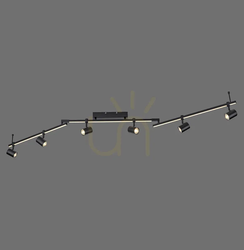Vezi acum Plafond BARIK 6526-18 Negru 7xGU10