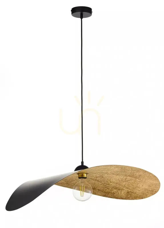 Lampă suspendată Sigma LEAF negru/auriu 41918 Preferatul clienților