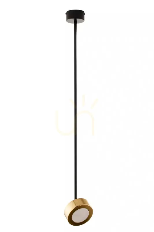 Lampă pendantiv Sigma BAR 1 negru auriu 82 cm 41643 Ofertă de sezon