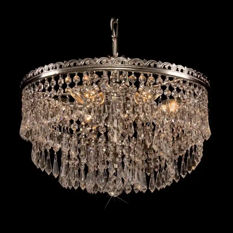 Plată sigură Lustra Lux cristal Bohemia diametru 40cm L15 580/06/3