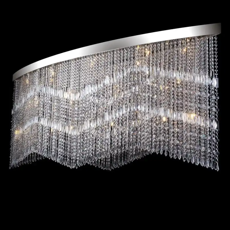 Popular Lustra aplicata moderna cristal Bohemia, L-200cm L17 010/25/3, 3-SK, F 2 coat
