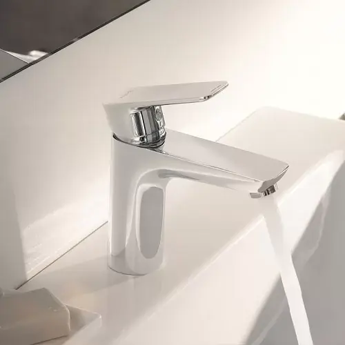 Baterie lavoar monocomanda H13 cm, fara ventil Kludi Pure&Style 400280575 Nu rata
