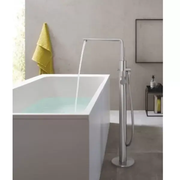 Baterie cada freestanding Grohe Lineare crom mat 23792DC1 Cumpărături sigure