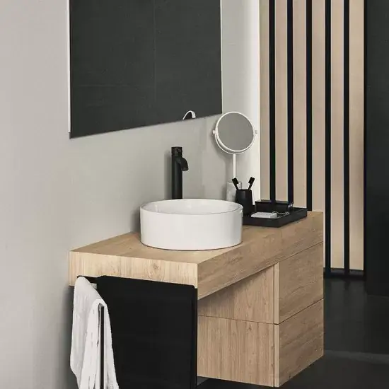Lavoar pe blat rotund 45 cm fara preaplin Ideal Standard Strada II T295901 Popular
