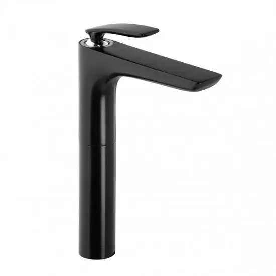 Baterie lavoar monocomanda inalta H34 cm Kludi Balance negru mat 522988775 Preț redus