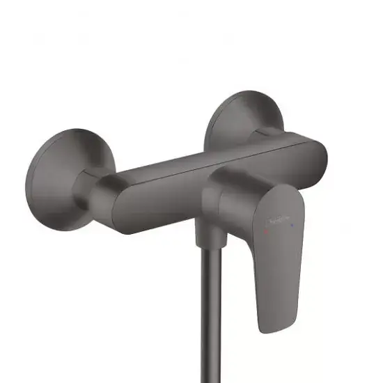 Baterie dus monocomanda, antracit satinat, Hansgrohe Talis E 71760340 Reducere de preț